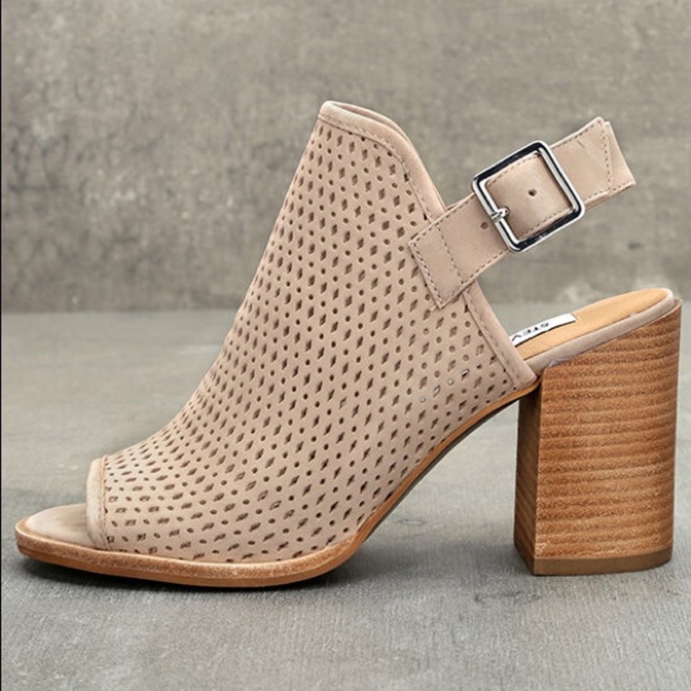 Neptune block heel mules